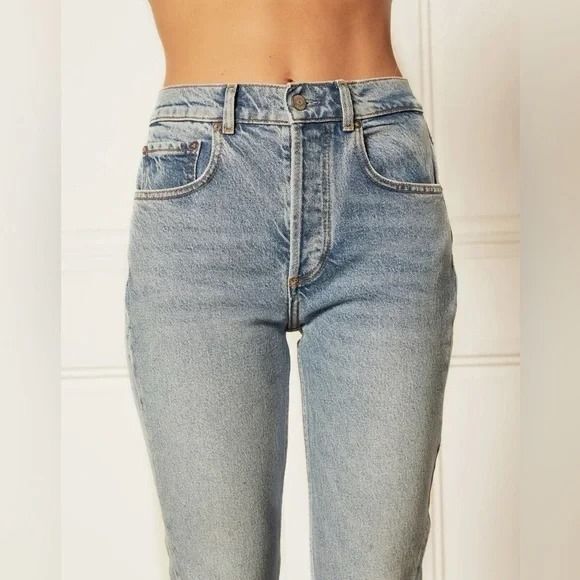 28 Boyish High Rise The Billy Stretch Button Fly Skinny - Picture 4 of 12